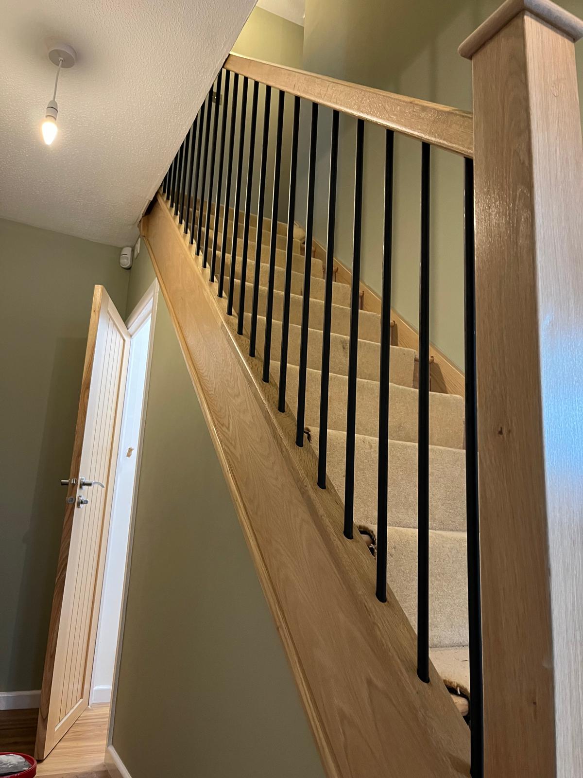 metal spindles