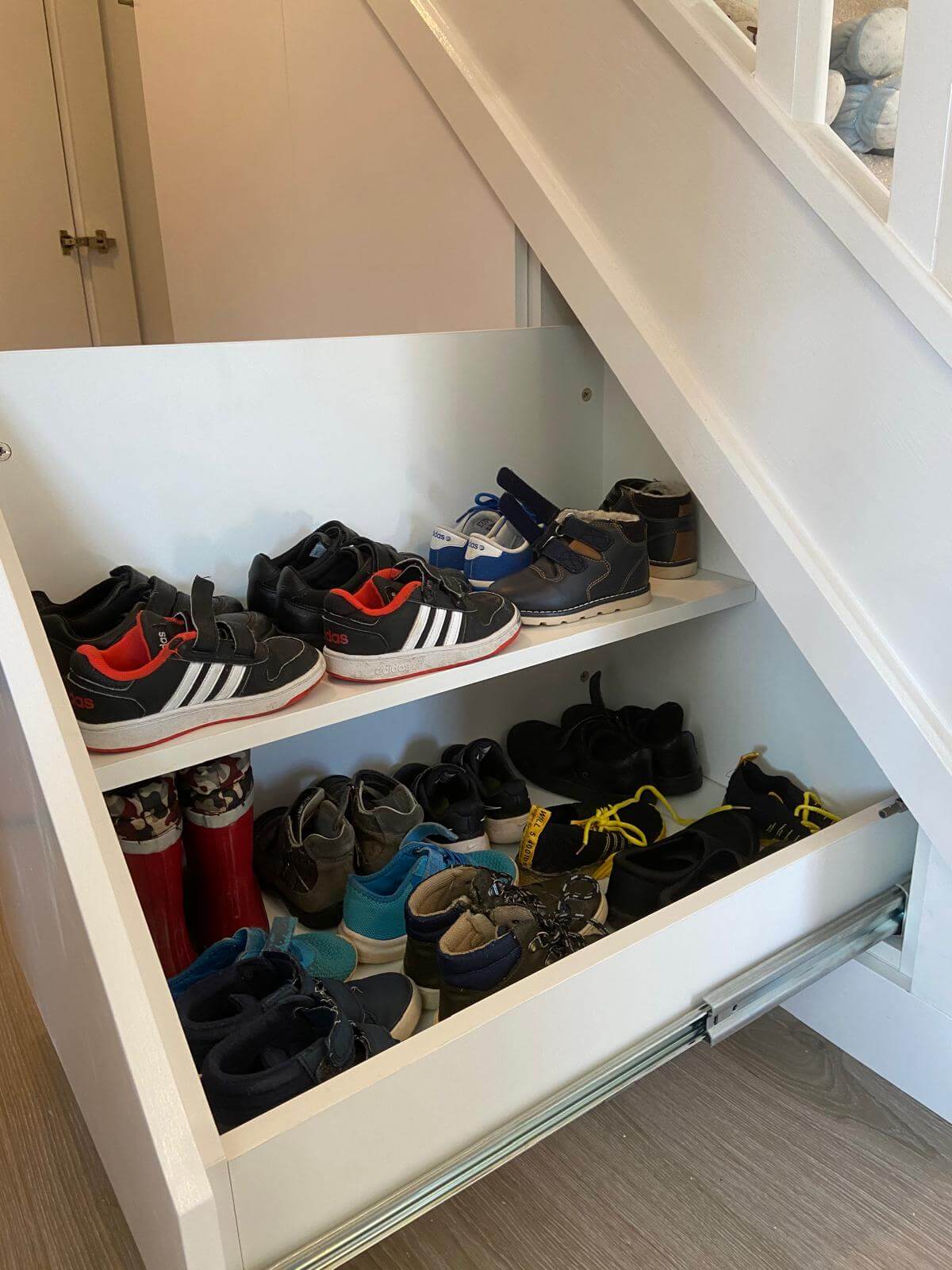 understair storage ideas